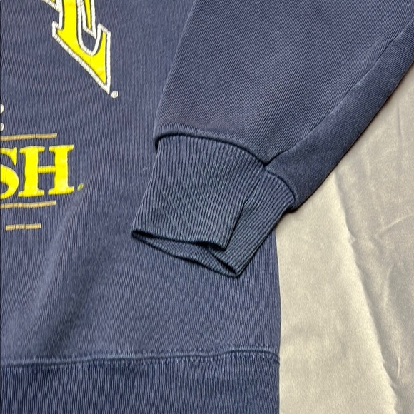 Notre Dame Fighting Irish Sweatshirt vintage made in USA nutmeg tag size M - Picture 6 of 14